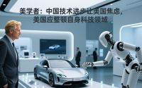 美学者：中国技术进步让美国焦虑，美国应整顿自身科技领域