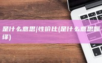 是什么意思|性价比 (是什么意思翻译)